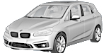 BMW F45 B1922 Fault Code
